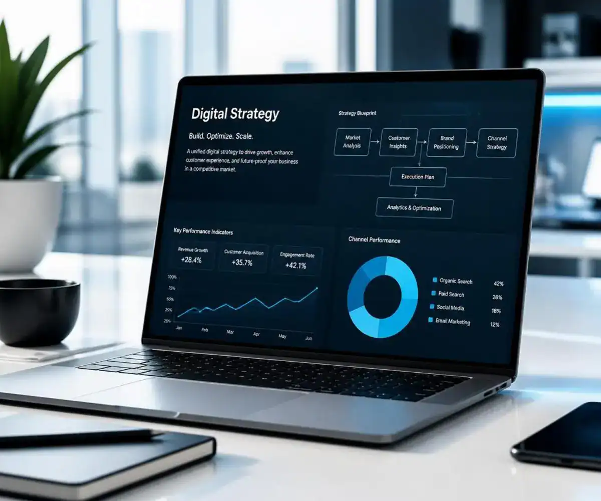 About Blueprint to Progress dashboard showing career and business growth metrics