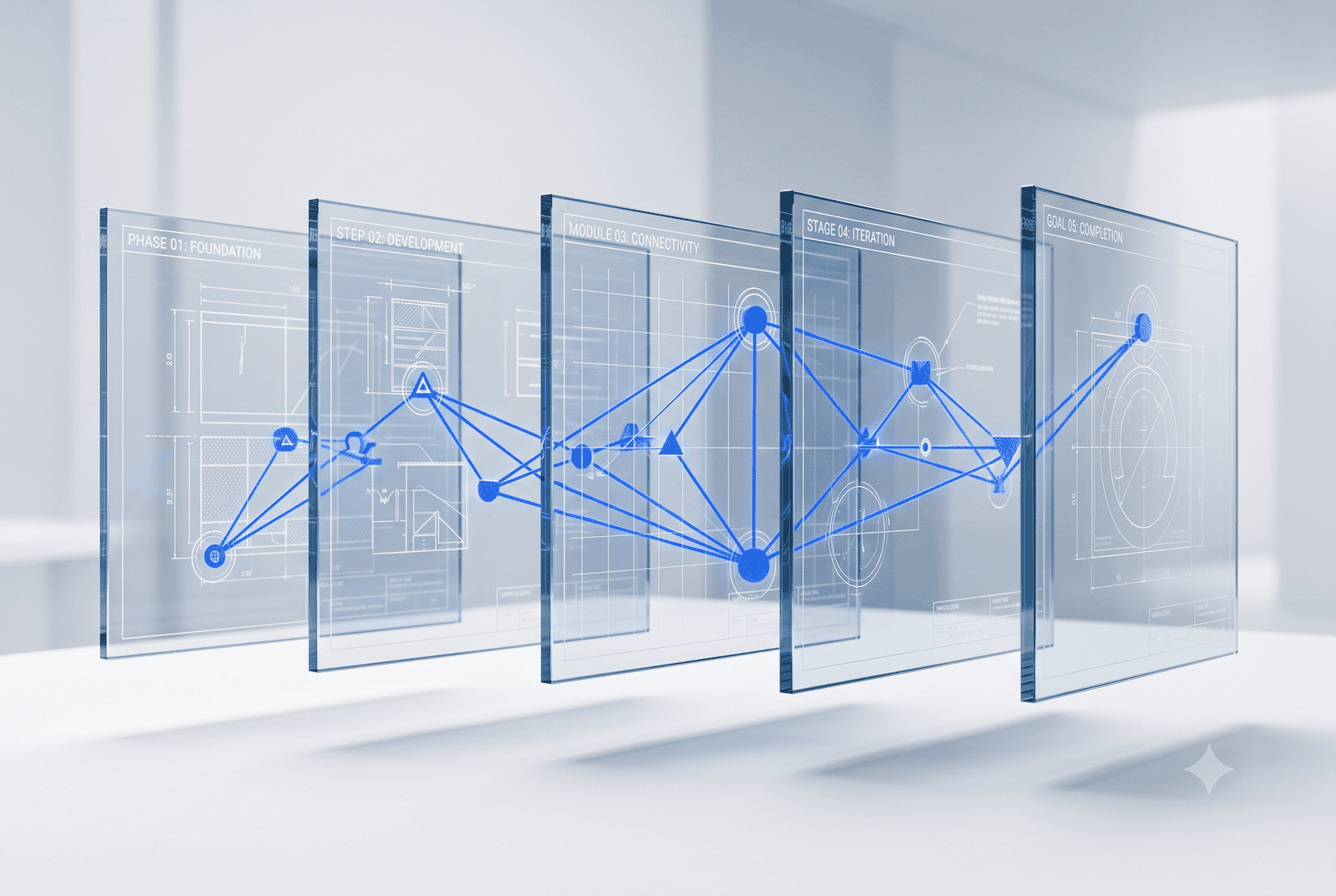 About Blueprint to Progress research workspace with roadmaps and planning documents