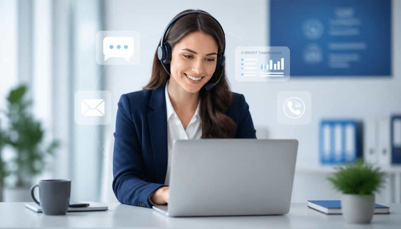 Contact Blueprint To Progress support team assisting users with online learning and career resources